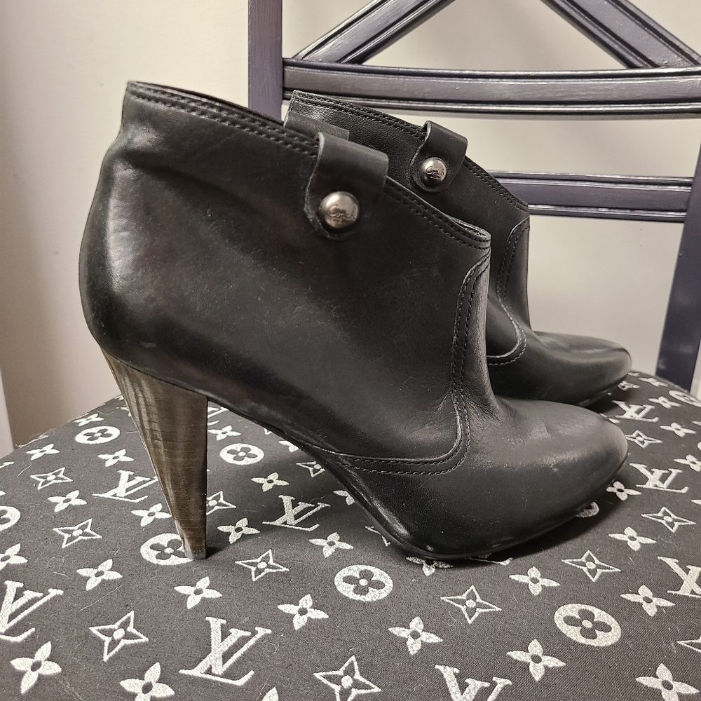 Coach booties 8.5